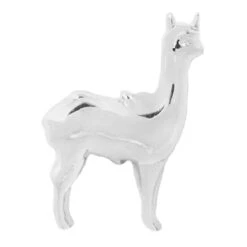 Threadless: "Mama Llama" End In Gold -Starfire – Body Jewelry 41248 BuddjaJewelryOrganicsthreadlessMamaLlamaEndinGoldSingleWhiteGoldRight2VENDORPHOTO