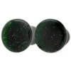 Mayan Style Stone Plugs - Green Goldstone -Starfire – Body Jewelry 41279 OracleBodyJewelryMayanStonePlugs GreenGoldstoneSingle4ga1