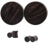 Wood Plugs - Ebony