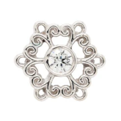 "Chloe" Nostril Screw In Gold With White CZ -Starfire – Body Jewelry 41485 BodyVision BVLAChloeNostrilScrewinGoldwithWhiteCZSingleWhiteGold2 dd784873 d915 4952 937a c18f472267b6