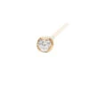 Prong-Set Nostril Screw In Gold With 1.5mm Brilliant-Cut Gem