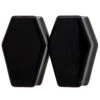 Coffin Stone Plugs - Black Obsidian -Starfire – Body Jewelry 41586 PeoplesJewelryCoffinStonePlugs BlackObsidianSingle7.81