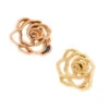 Threadless: "Rosette" End In Gold -Starfire – Body Jewelry 41620 MayaJewelrythreadlessRosetteEndinGoldAsstGroup