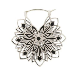 "Autumnjoy" Earrings -Starfire – Body Jewelry 41809 QuetzalliJewelry Autumnjoy EarringsSingleWhiteBrassMini2VENDORPHOTO