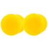 Silicone Skin Hollow Plug - Yellow -Starfire – Body Jewelry 41823 KaosSoftwear SiliconeSkinHollowPlug Yellow2ga.1