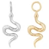Serpent Charm In Gold -Starfire – Body Jewelry 41830 BuddhaJewelryOrganicsSerpentCharminGoldAstGroupVENDORPHOTO