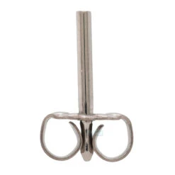 Titanium Threaded Earring Post With Butterfly Back
