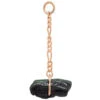 "Tourmaline Tosser" Chain Charm In Gold With Tourmaline -Starfire – Body Jewelry 41903 HialeahFineJewelryTourmalineTosserChainCharminGoldwithTourmalineSingleMediumRoseGold
