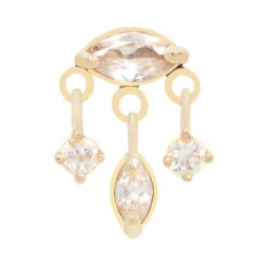 Threadless: "Stargazer" End In Gold With Diamonds