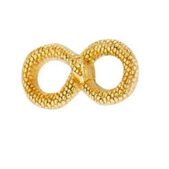 Infinity Snake Threaded End In Gold -Starfire – Body Jewelry 41945 BodyGemsInfinitySnakeThreadedEndinGoldSingleYellowGoldVENDORPHOTO