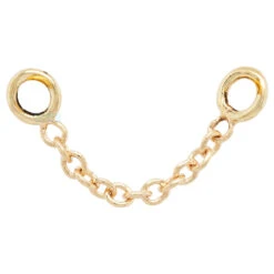 "Cavo I" Chain Attachment In Gold