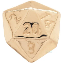 "Critical Hit" Threaded End In Gold