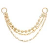 "Lucid" Chain Attachment In Gold -Starfire – Body Jewelry 42043 TawapaLucidChainAttachmentinGoldsingleYellowGold2