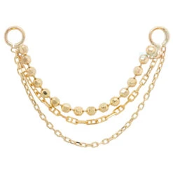 "Lucid" Chain Attachment In Gold
