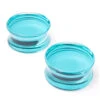 Glass Solid Plugs - Turquoise -Starfire – Body Jewelry 42077 Gorilla Glass Glass Solid Plugs Tturquoise VENDOR PHOTO