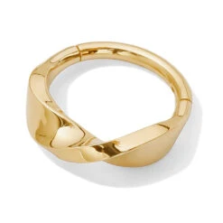 "London" Hinge Ring / Clicker In Gold -Starfire – Body Jewelry 42078 Tawapa London Hinge Ring Clicker in Gold YG VENDOR PHOTO 680bdd7f 64d7 43fb 8c9f 9318419fd62d