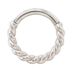 "Paris" Hinge Ring / Clicker In Gold