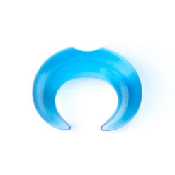 Long Glass Septum Pincher - Ocean