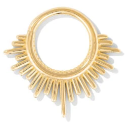 "Divinity" Continuous Ring In Gold