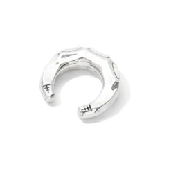 Seismic EAR CUFF (non Piercing) -Starfire – Body Jewelry 42144 Tawapa Seismic Ear Cuff Non Piercing Silver VENDOR PHOTO 1