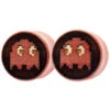 "The Ghost" Wood Inlay Plugs -Starfire – Body Jewelry 42154 OmericaOrganicTheGhostWoodInlayPlugsSingle1