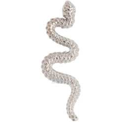Delicate Snake Threaded End In Gold -Starfire – Body Jewelry 42189 BodyVision BVLADelicateSnakeThreadedEndinGoldSingleWhiteGoldRight2 80364ff0 b021 4acd b605 c57f9a1a9c03