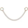 "Curb" Chain Attachment In Gold