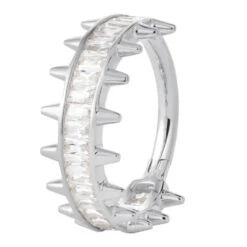"Akira" Hinge Ring / Clicker In Gold With White CZ's -Starfire – Body Jewelry 42440 BuddhaJewelryOrganicsAkiraHingeRingClickerinGoldwithWhiteCZ sSingleWhiteGoldVENDORPHOTO