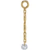 "Astra" Chain Charm In Gold With DIAMOND -Starfire – Body Jewelry 42503 BodyVision BVLAAstraChainCharminGoldwithDIAMONDSSingleYellowGoldVENDORPHOTO 86f6543f d7eb 454e 8ab6 e590231c105e