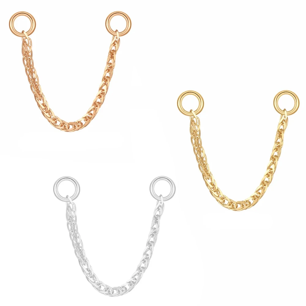 Chopin Chain Attachment In Gold 3 Chopin Chain Attachment In Gold