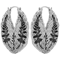 "Cultivate" Earrings -Starfire – Body Jewelry 42969 MayaJewelryCultivateEarringsSingleSilverVENDORPHOTO