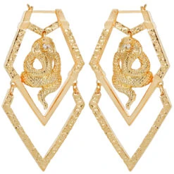 "Abracadabra" Earrings With CZ's