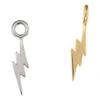 Thunderbolt Charm In Gold