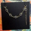 "When All Else Fails" Chain Attachment In Gold With Gemstones -Starfire – Body Jewelry 43445 HialeahFineJewelryWhenAllElseFailsChainAttachmentinGoldwithGemstonesSingleYellowGoldWhiteTopazVENDORPHOTO