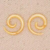 Mother Of Pearl Spirals - (12 Ga.) -Starfire – Body Jewelry 49999 FlamingBones byBorneoJoeMotherofPearlSpirals 12ga. 1