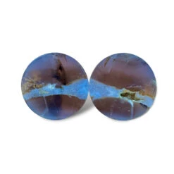 Stone Plugs - Purple Chalcedony -Starfire – Body Jewelry GritLapidary StonePlugs PurpleChalcedony6VENDORPHOTO